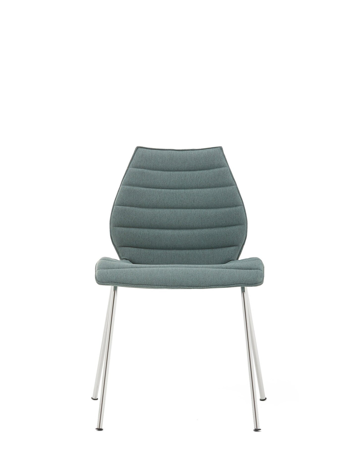 Maui Soft Chair by Kartell #NOMA/GREEN/CHROME STEEL