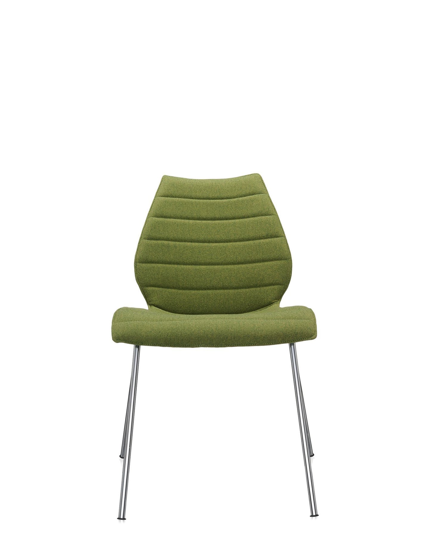 Maui Soft Chair by Kartell #TREVIRA/ACID GREEN/BLACK PAINTED STEEL