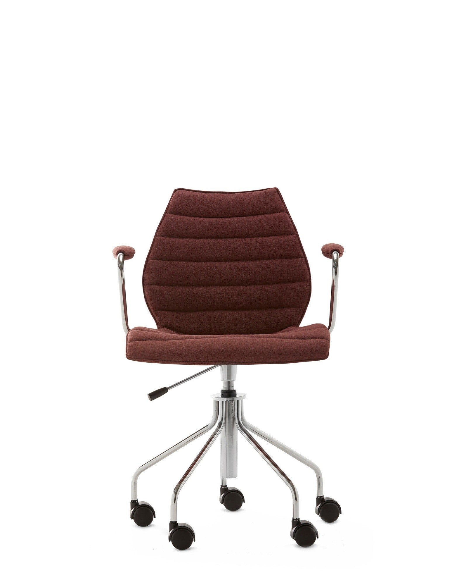 Maui Soft Swivel Armchair by Kartell #NOMA/BRICK RED/