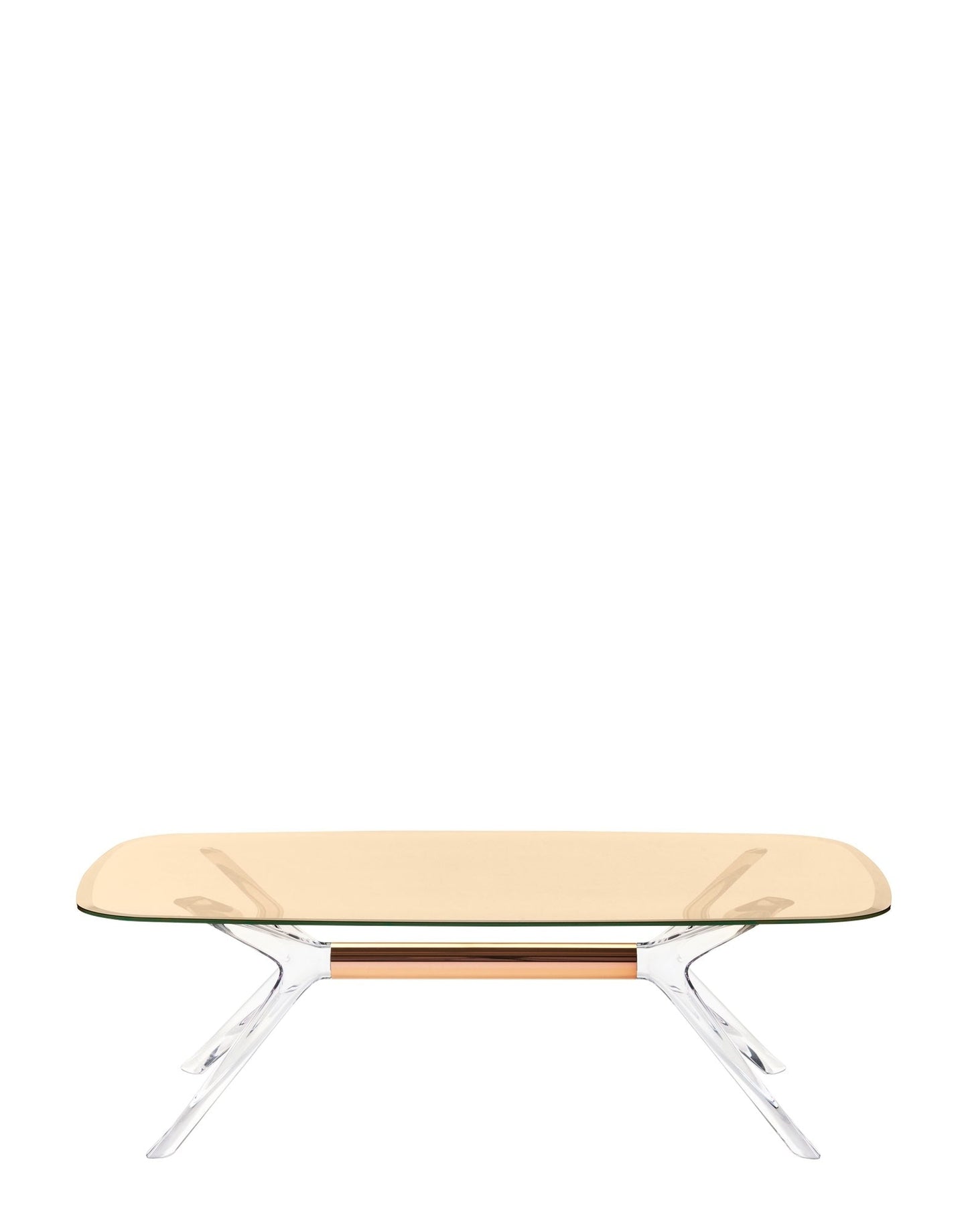 Blast Rectangular Coffee Table by Kartell #BRONZE/CRYSTAL BRONZE DETAIL/