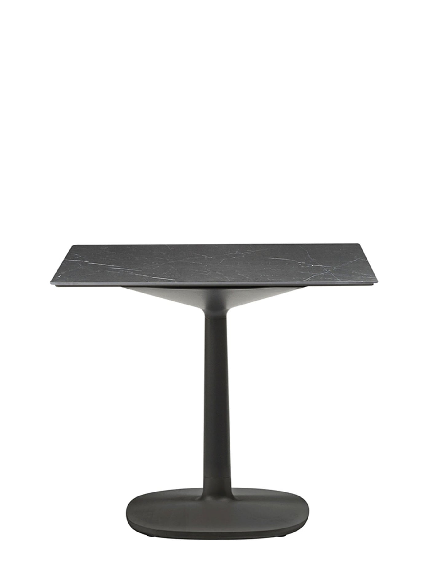 Multiplo Square Table (78 x 78 x H74) by Kartell #BLACK MARBLE