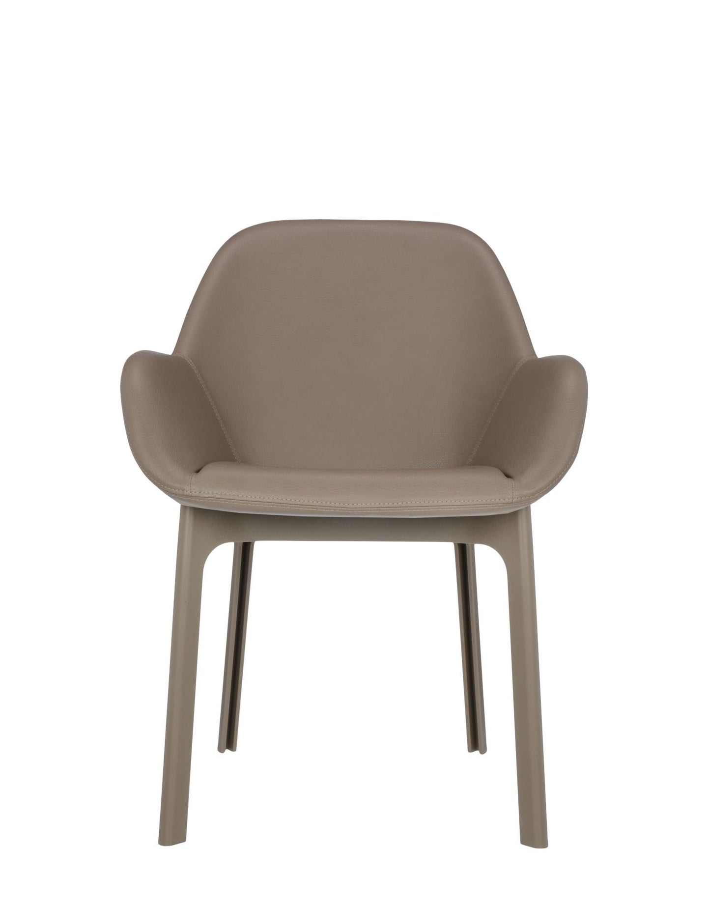 Clap Armchair by Kartell #PVC/TAUPE/TAUPE