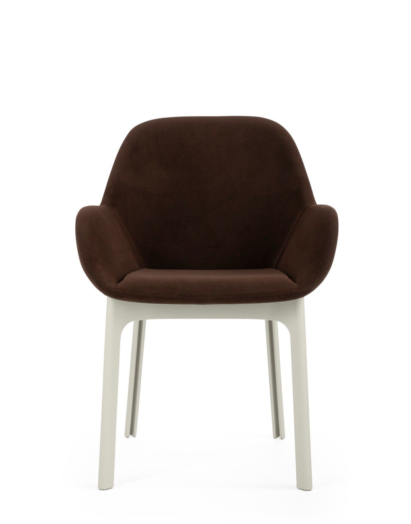 Clap Armchair by Kartell #AQUACLEAN/BRICK RED/WHITE