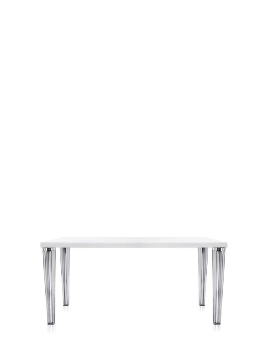 Top Top Glass Table by Kartell #WHITE/160x80 cm/