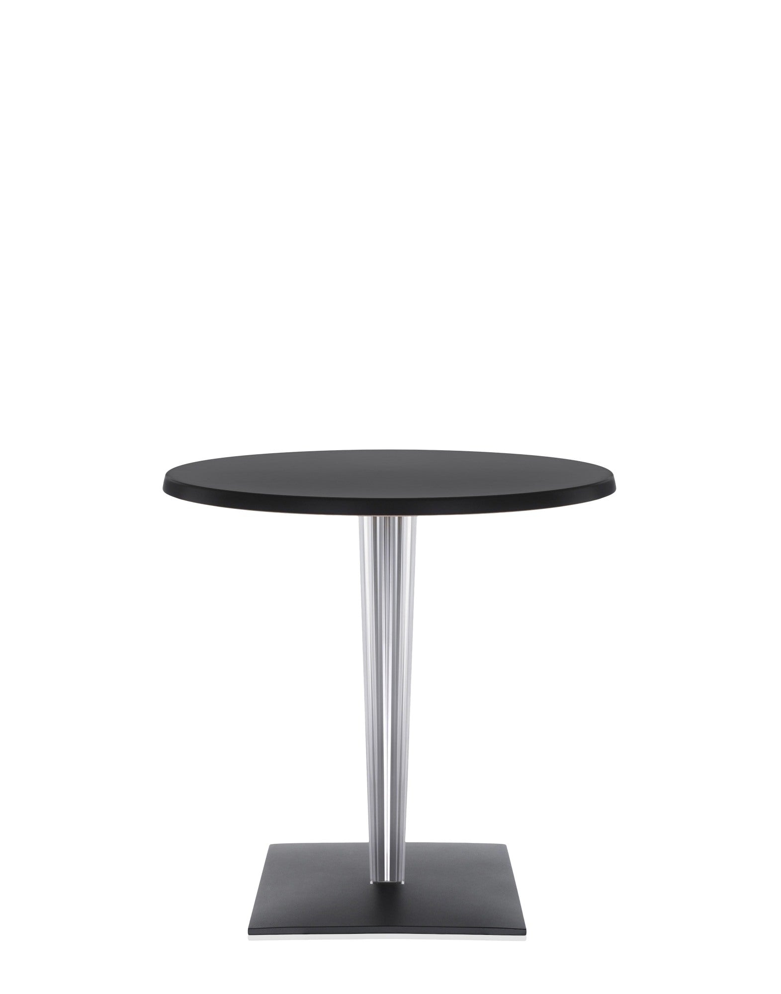 Top Top Per DR. Quadrato Bar Table by Kartell #BLACK/60 cm/