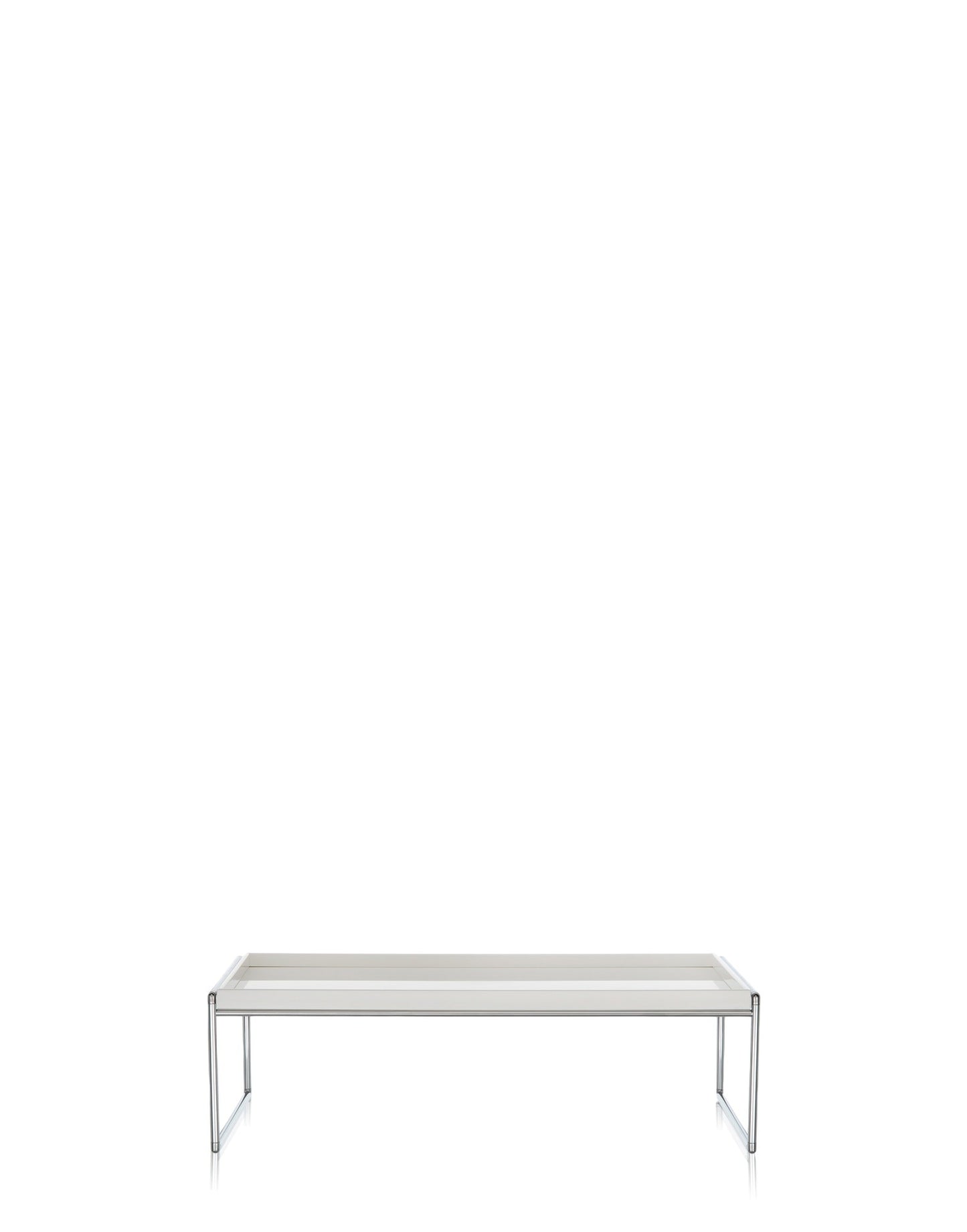 Trays Coffee Table 80 CM X 40 CM by Kartell #WHITE