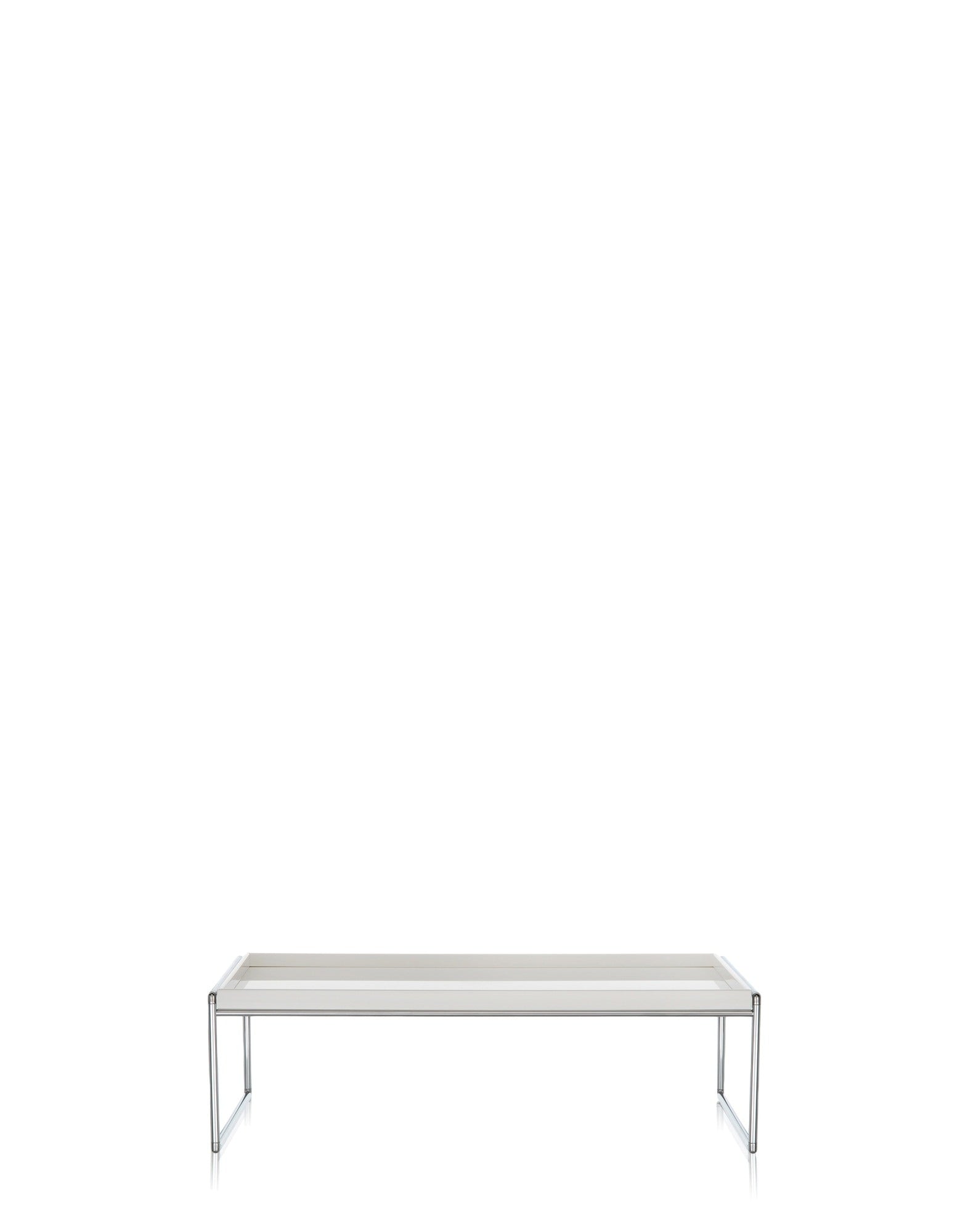 Trays Coffee Table 80 CM X 40 CM by Kartell #WHITE