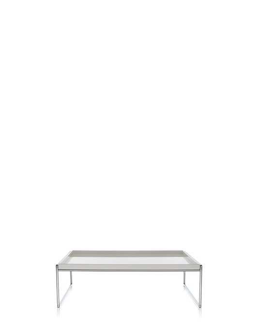 Trays Side Table 80 CM X 80 CM by Kartell #WHITE