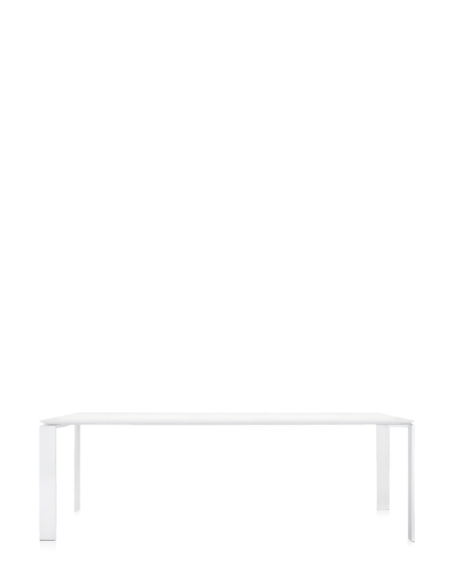 Four Soft Touch Desk by Kartell #WHITE/WHITE/223x79 cm/