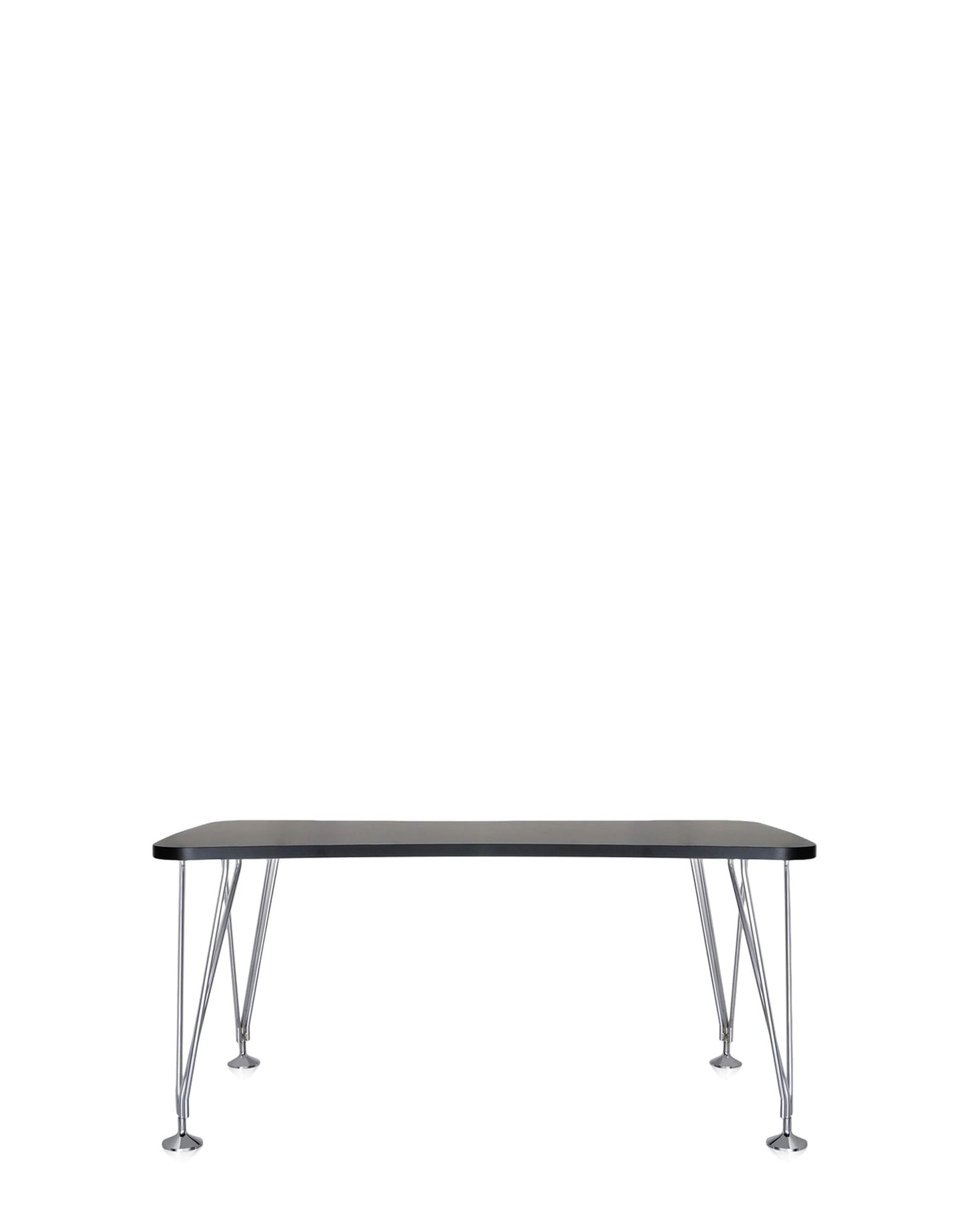 Max Desk by Kartell #SLATE/CHROME/160x80 cm/