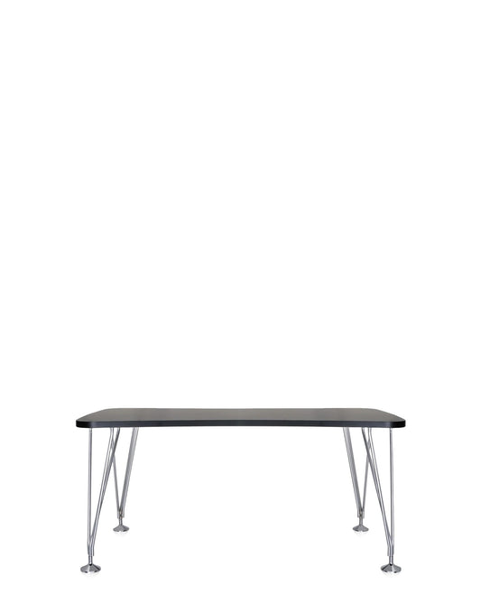 Max Desk by Kartell #SLATE/CHROME/160x80 cm/