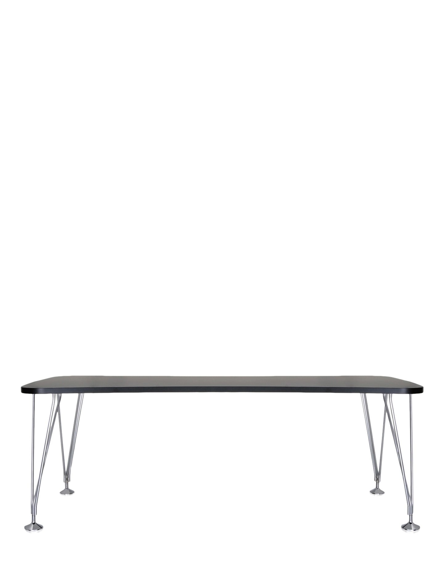 Max Desk by Kartell #SLATE/CHROME/190X90 cm/