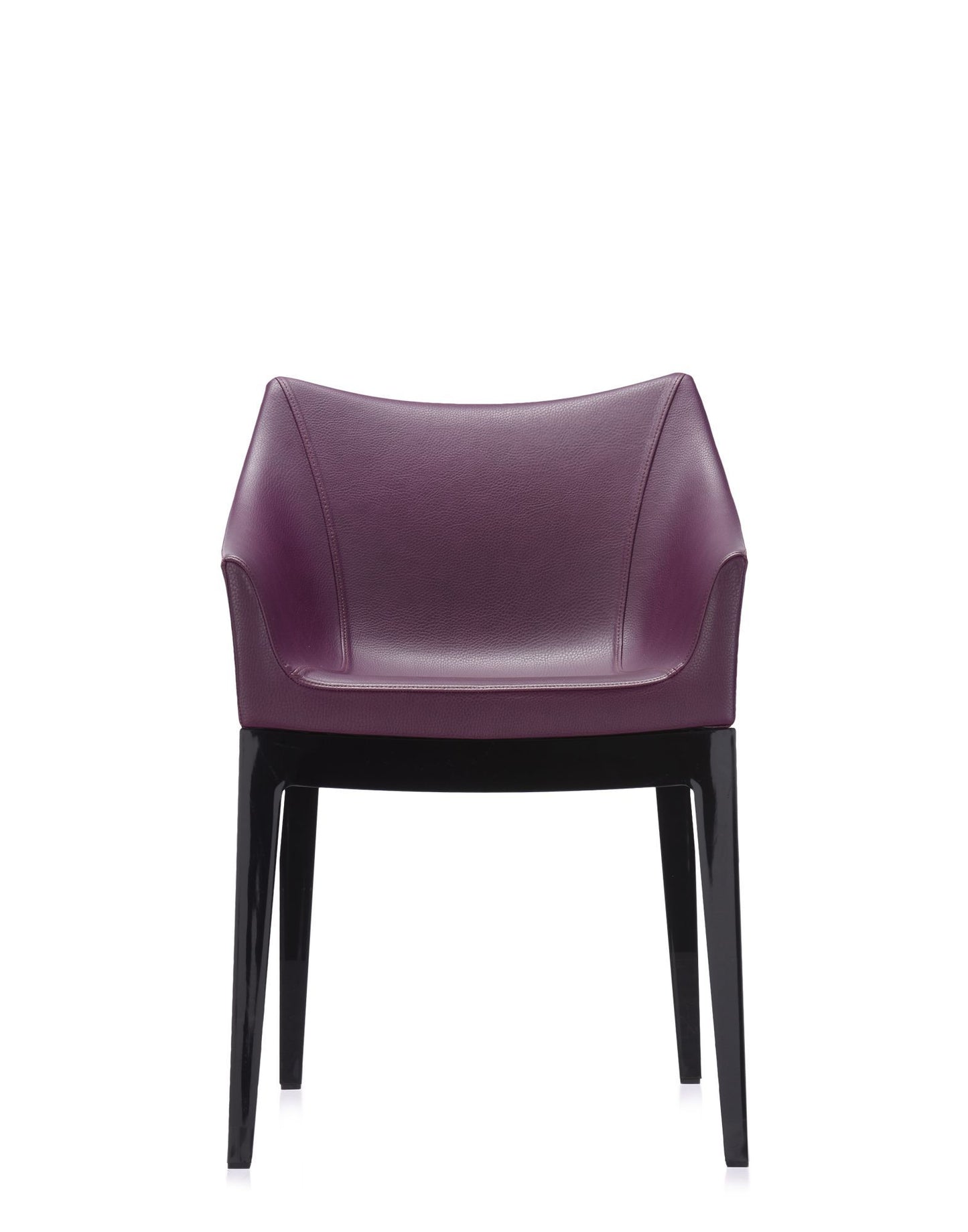 Madame Armchair by Kartell #ECOPELLE/BORDEAUX/BLACK