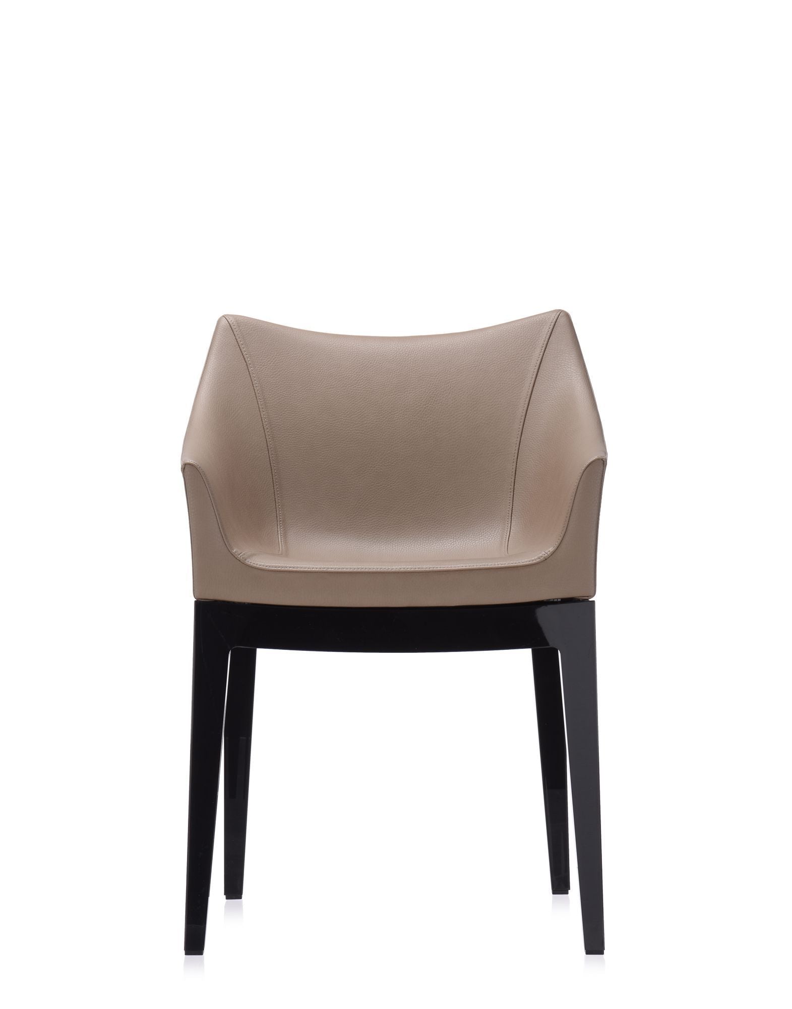 Madame Armchair by Kartell #ECOPELLE/TAUPE/BLACK