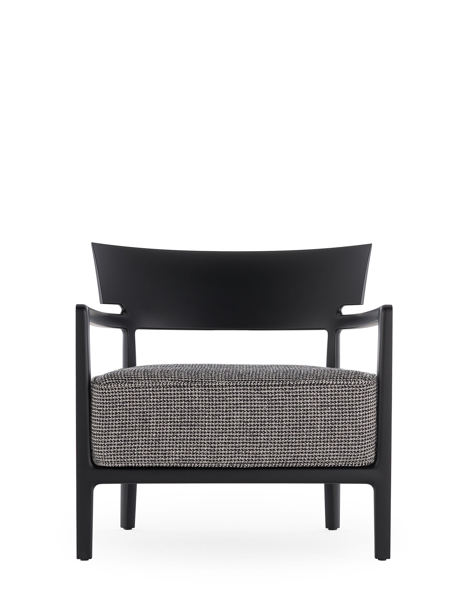 Cara Inddor Lounge Chair by Kartell #BLACK/BLACK-BEIGE