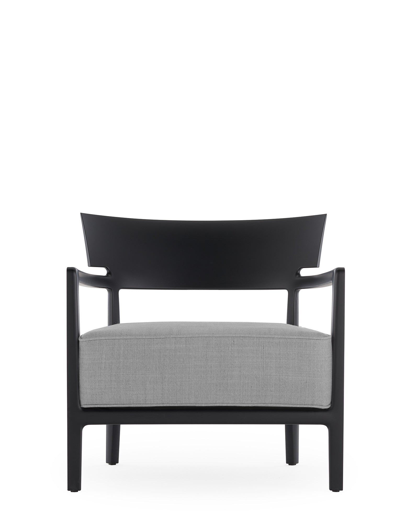 Cara Outdoor Lounge Chair by Kartell #BLACK/GREY