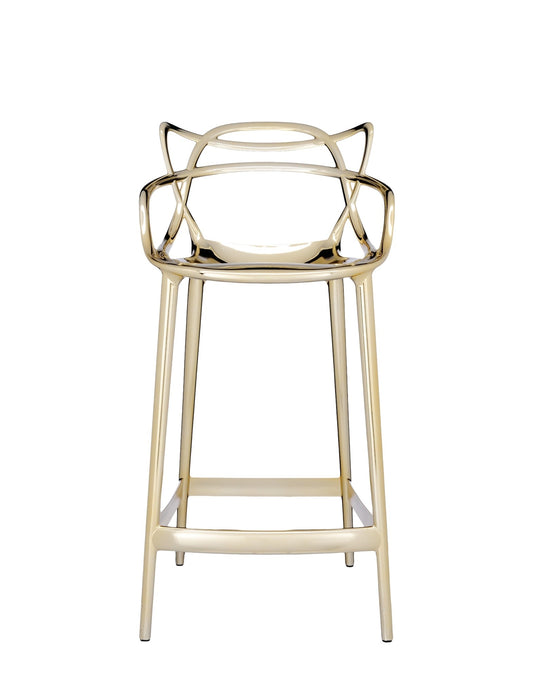 Masters Bar Stool by Kartell #GOLD/65 cm/