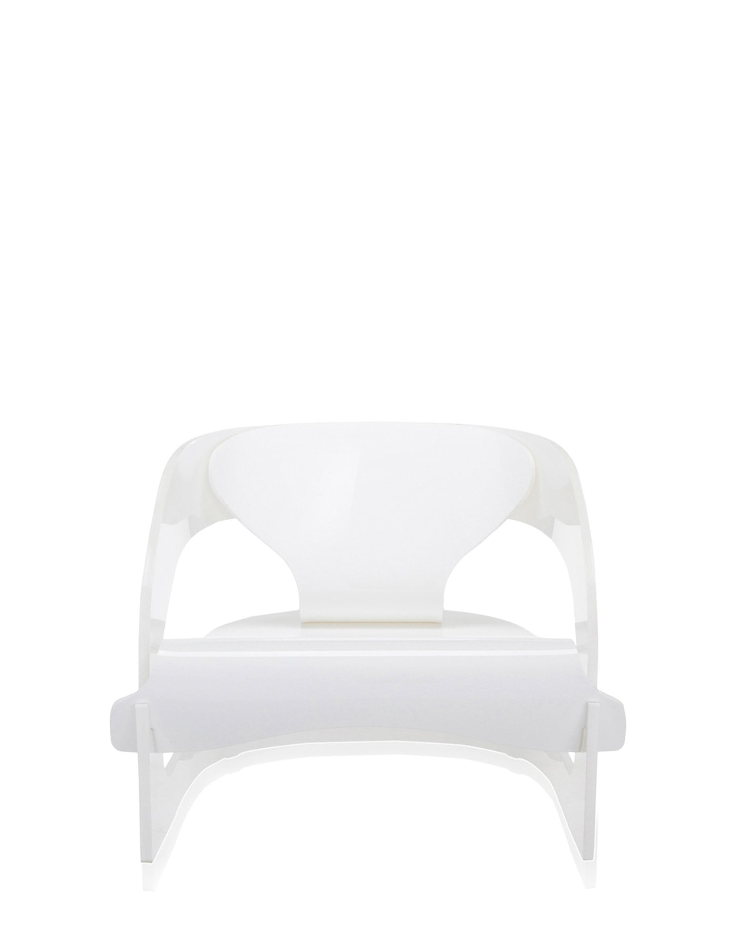 Joe Colombo Lounge Chair by Kartell #WHITE