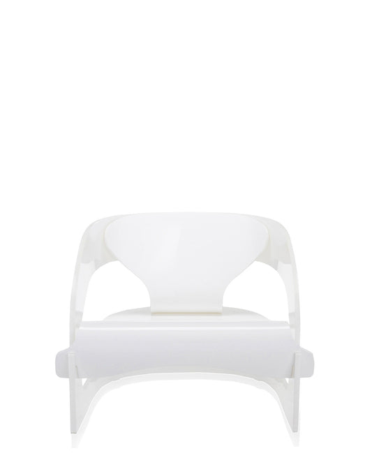 Joe Colombo Lounge Chair by Kartell #WHITE