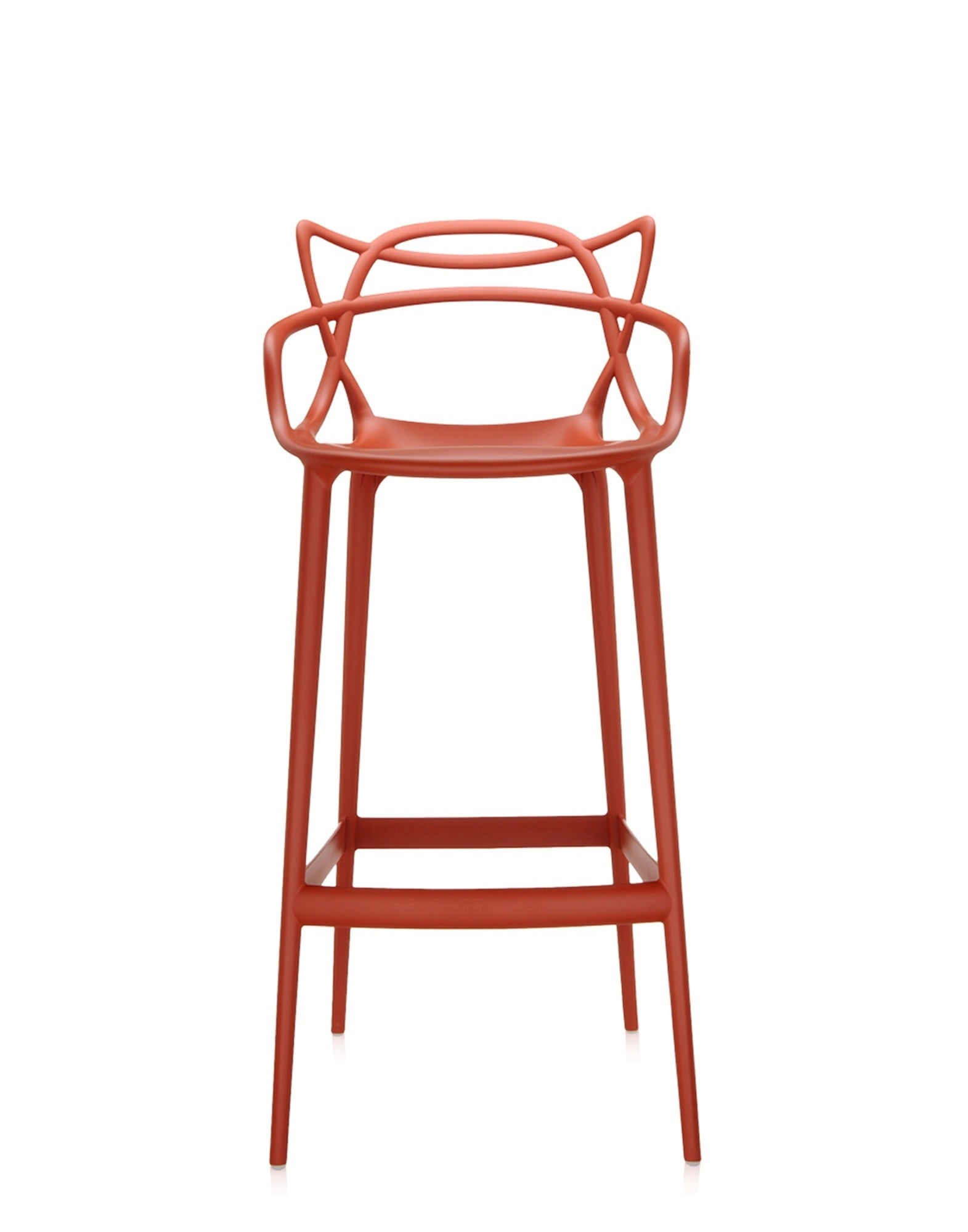 Masters Bar Stool by Kartell #RUSSET/75 cm/