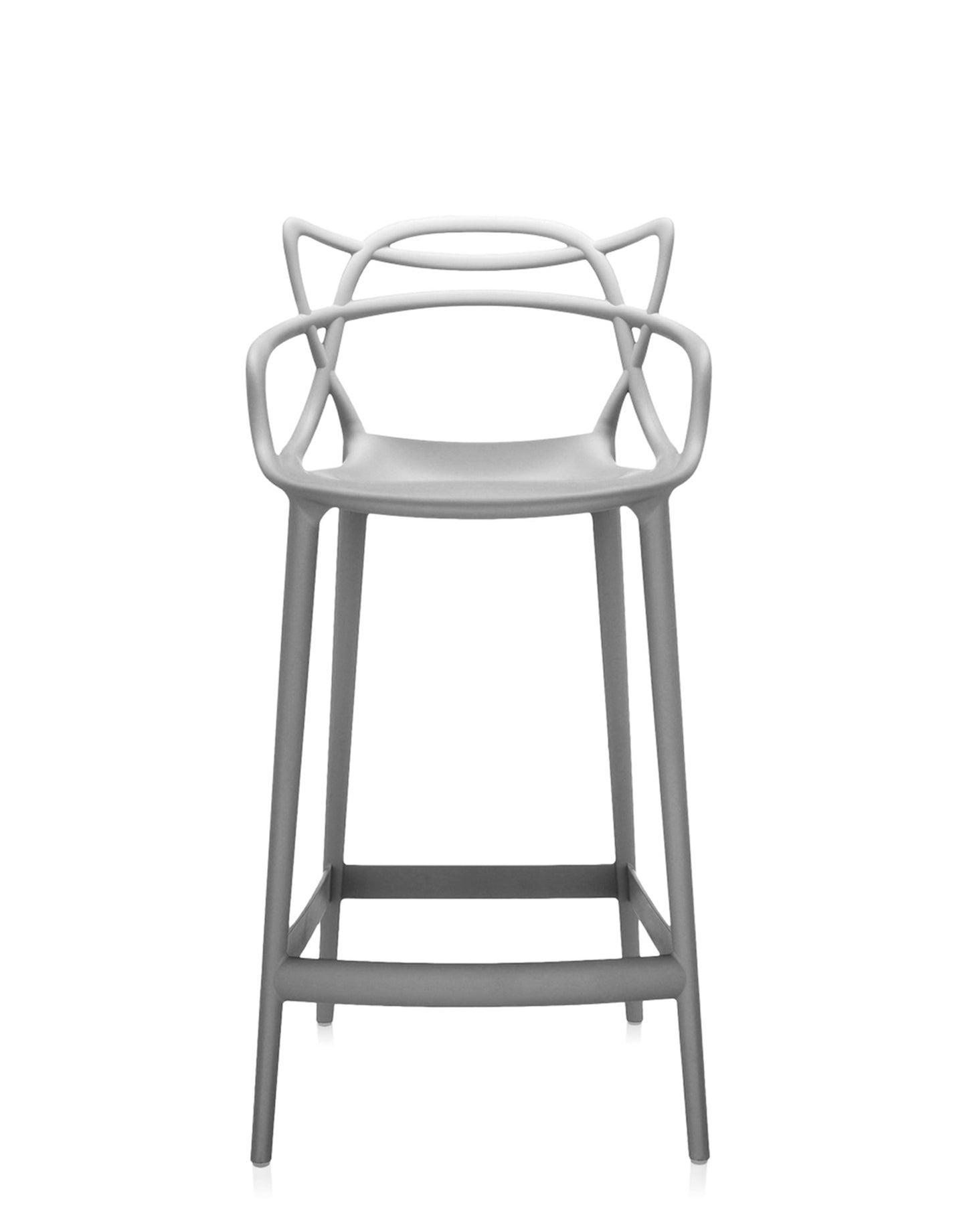 Masters Bar Stool by Kartell #GREY/65 cm/