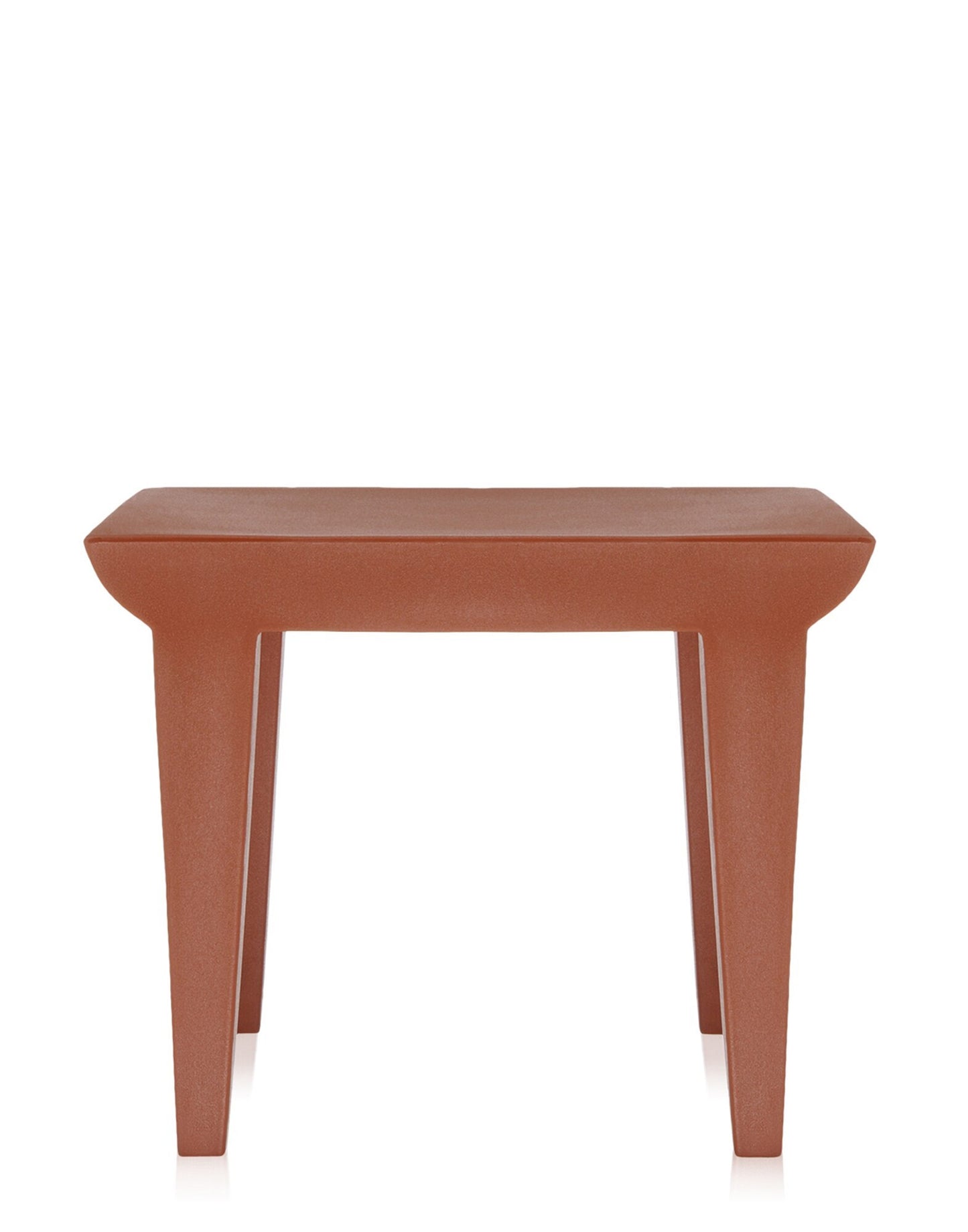 Bubble Side Table by Kartell #EARTH RED