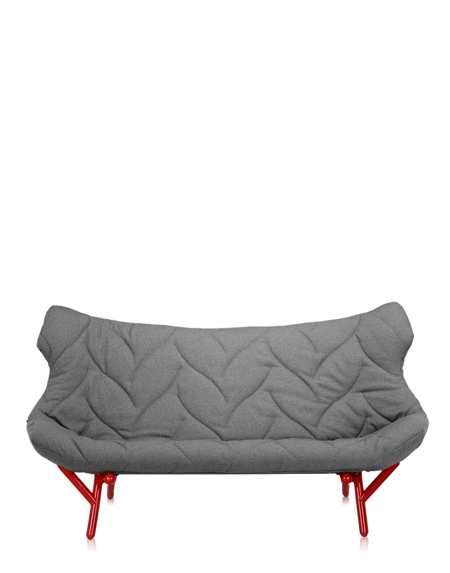 Foliage Sofa by Kartell #TREVIRA/GREY/RED