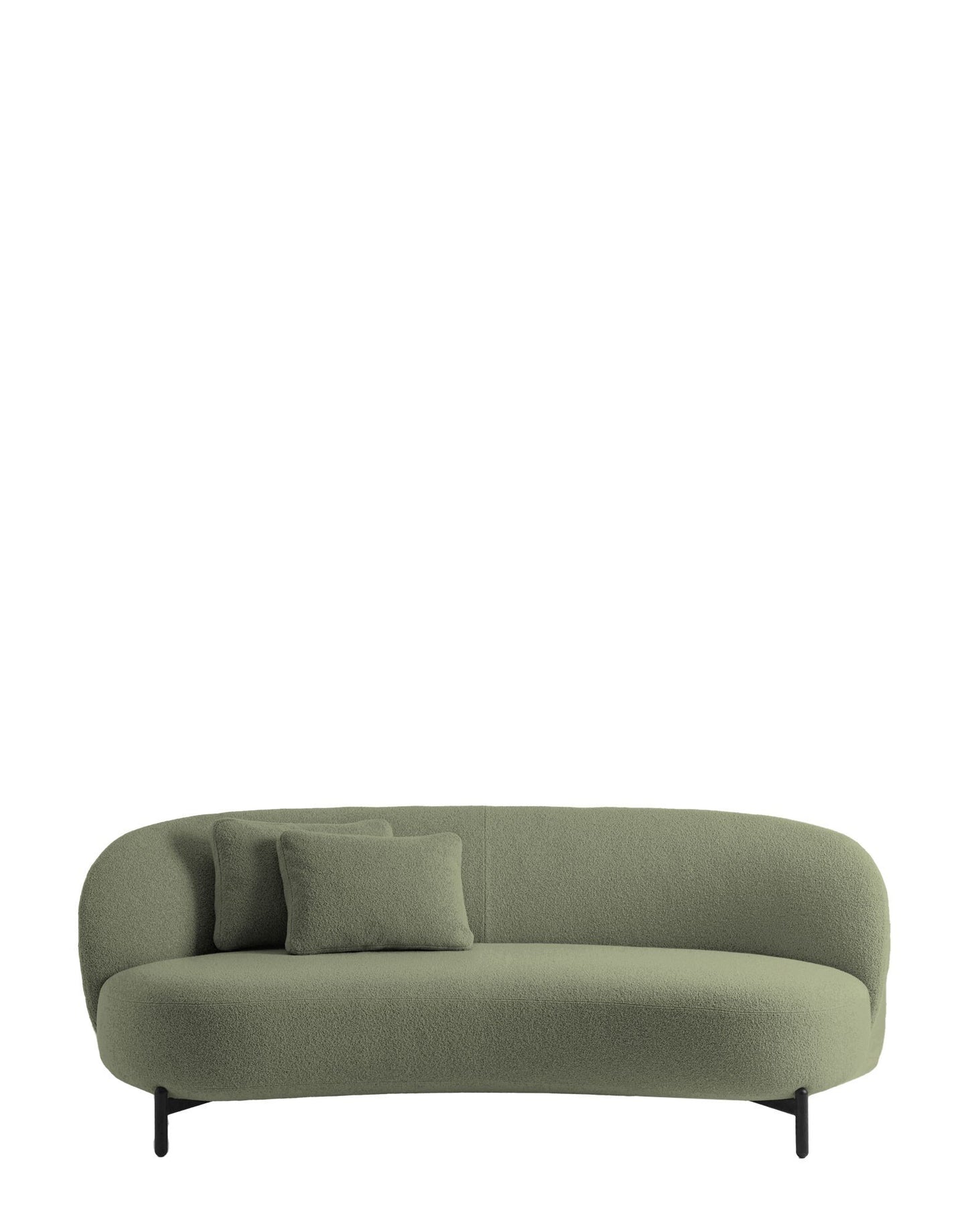 Lunam Sofa by Kartell #ORSETTO/GREEN/