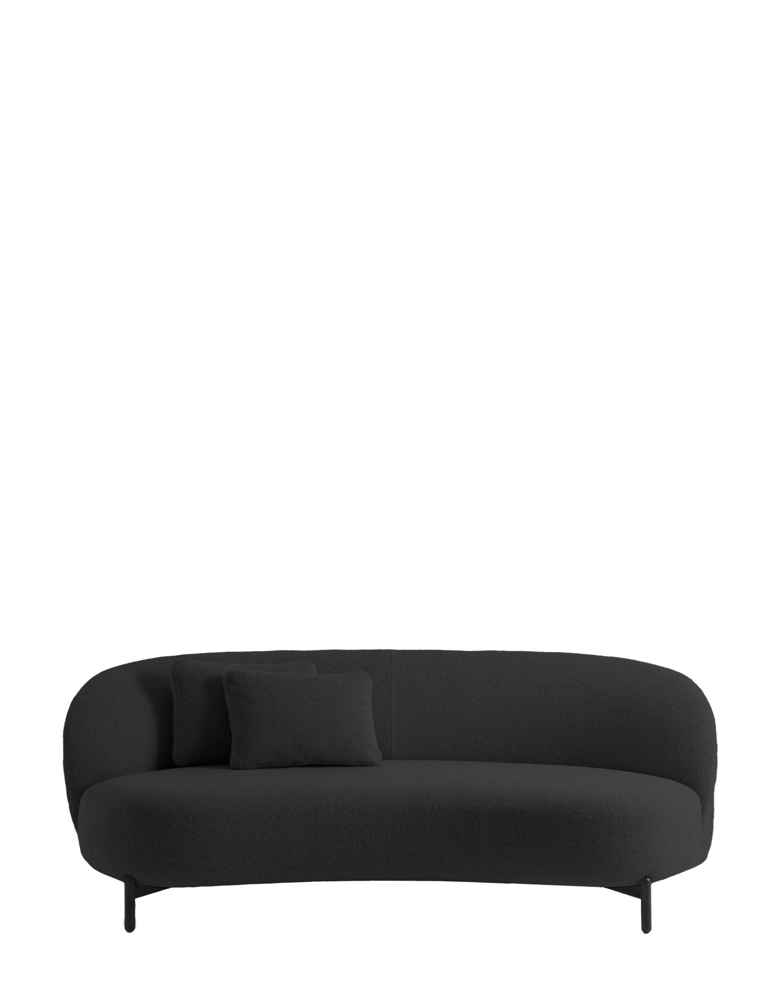 Lunam Sofa by Kartell #ORSETTO/GREY/