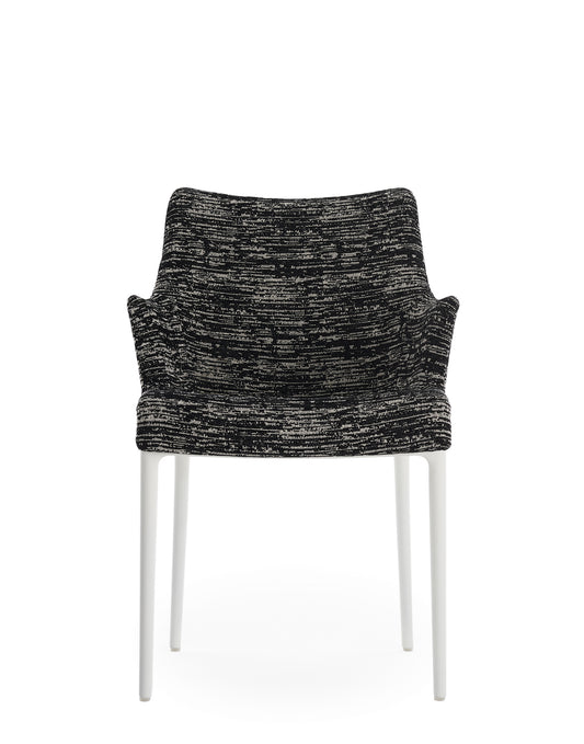 Eleganza Nia Chair by Kartell #BLACK/WHITE/