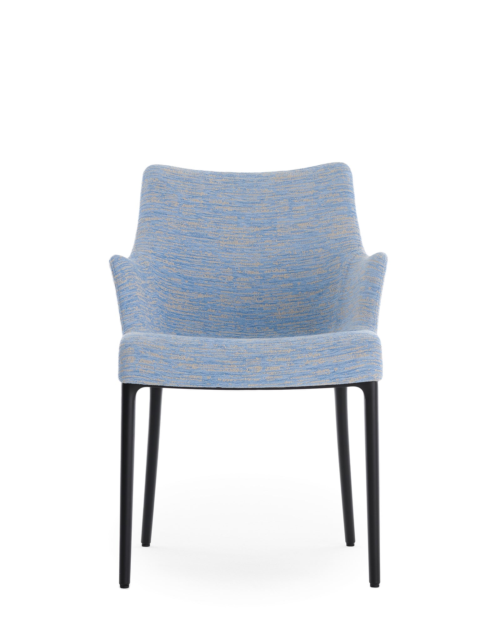 Eleganza Nia Chair by Kartell #LIGHT BLUE/BLACK/