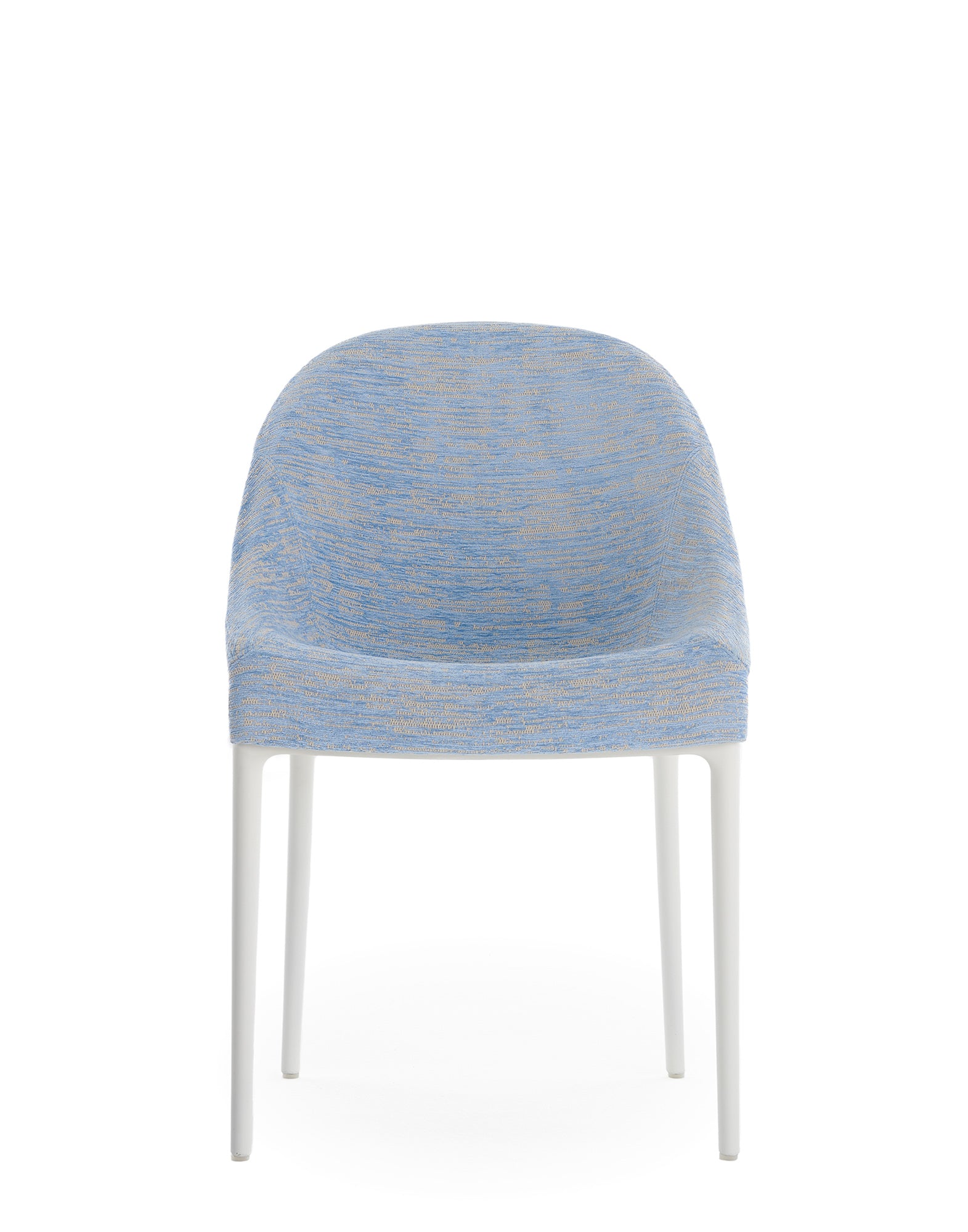 Eleganza Ela Chair by Kartell #LIGHT BLUE/WHITE/