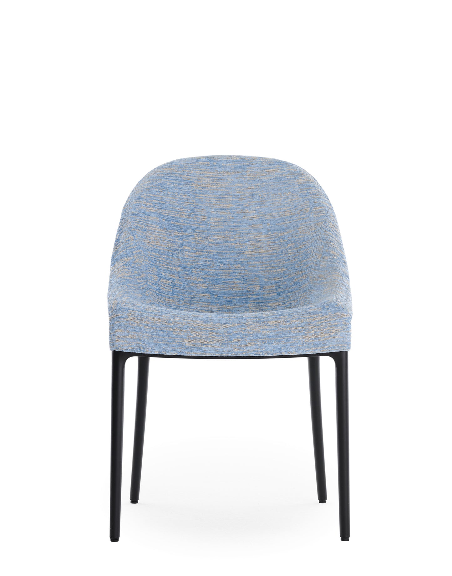 Eleganza Ela Chair by Kartell #LIGHT BLUE/BLACK/