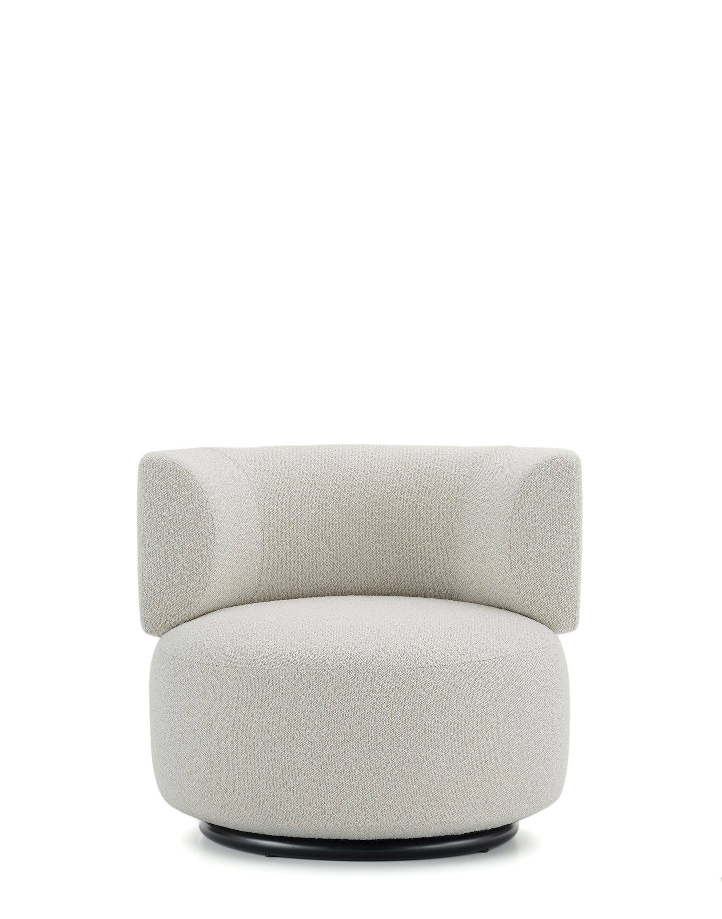 K-WAIT Armchair by Kartell #BOUCLÈ/ECRÙ/