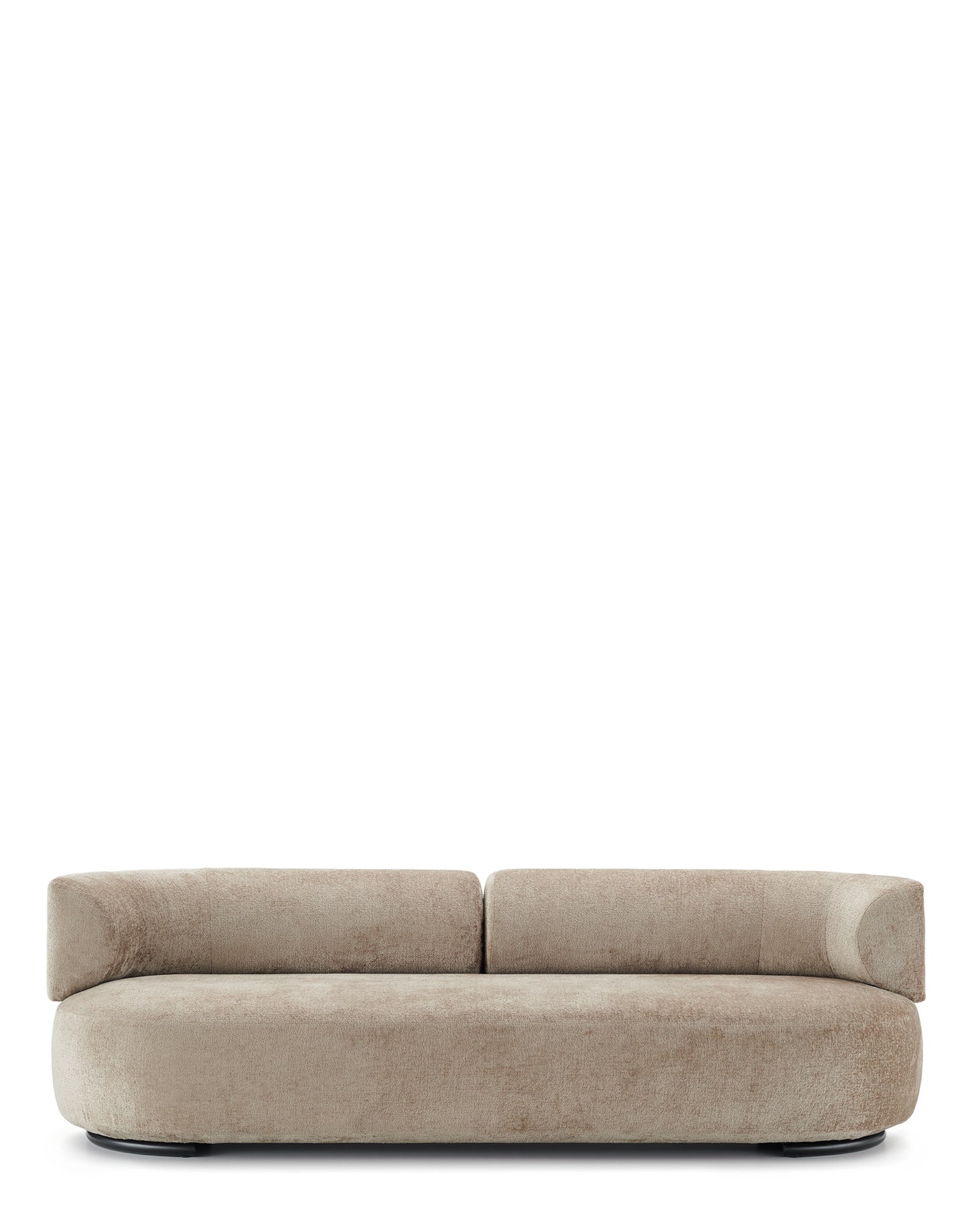 K-WAIT Sofa by Kartell #CHENILLE/BEIGE/