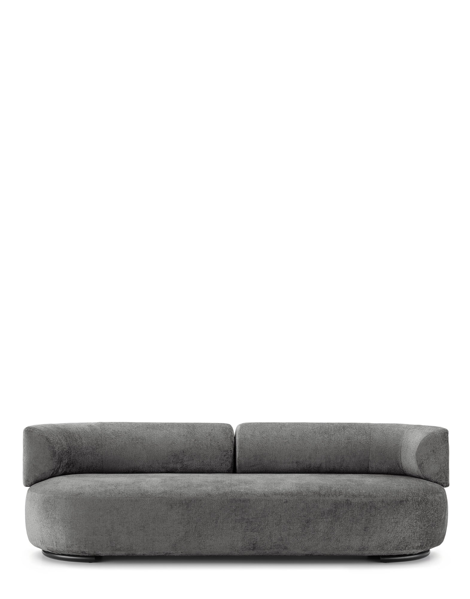 K-WAIT Sofa by Kartell #CHENILLE/GREY/