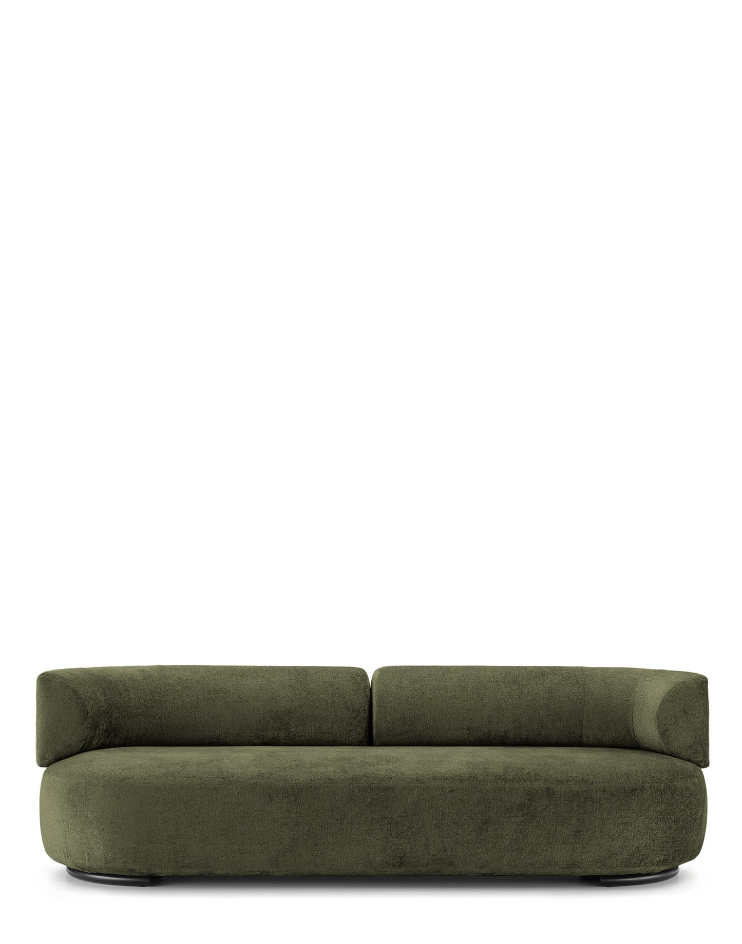 K-WAIT Sofa by Kartell #CHENILLE/GREEN/