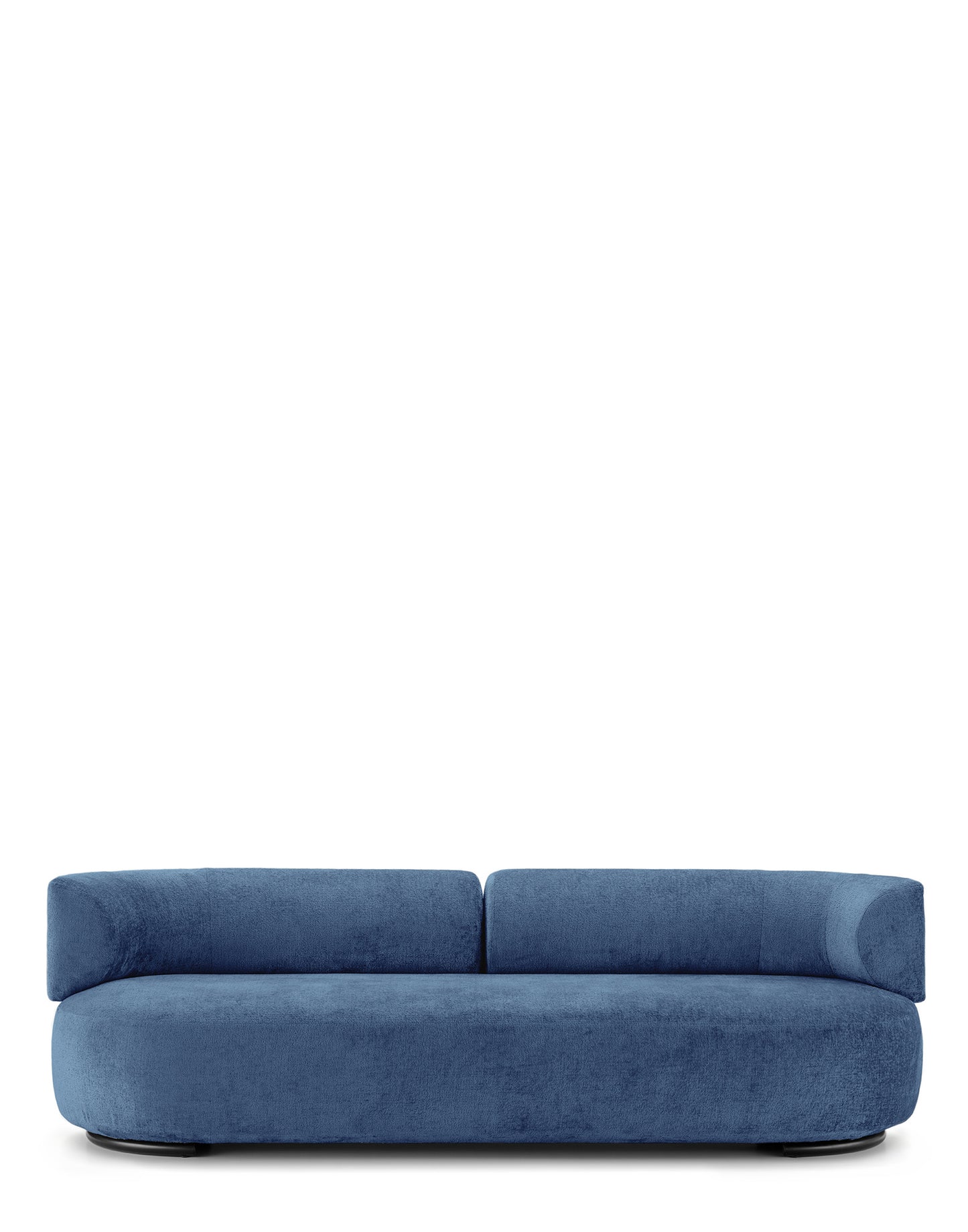 K-WAIT Sofa by Kartell #CHENILLE/LIGHT BLUE/