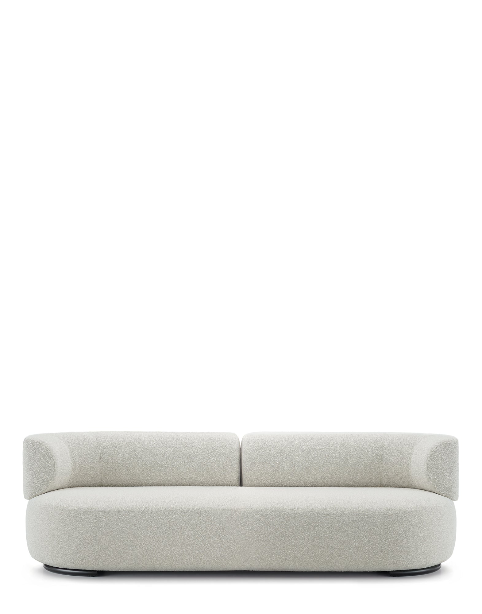 K-WAIT Sofa by Kartell #BOUCLÈ/ECRÙ/