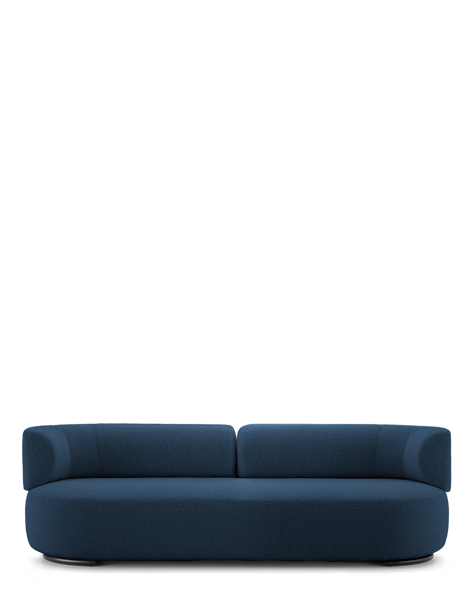 K-WAIT Sofa by Kartell #BOUCLÈ/BLUE/