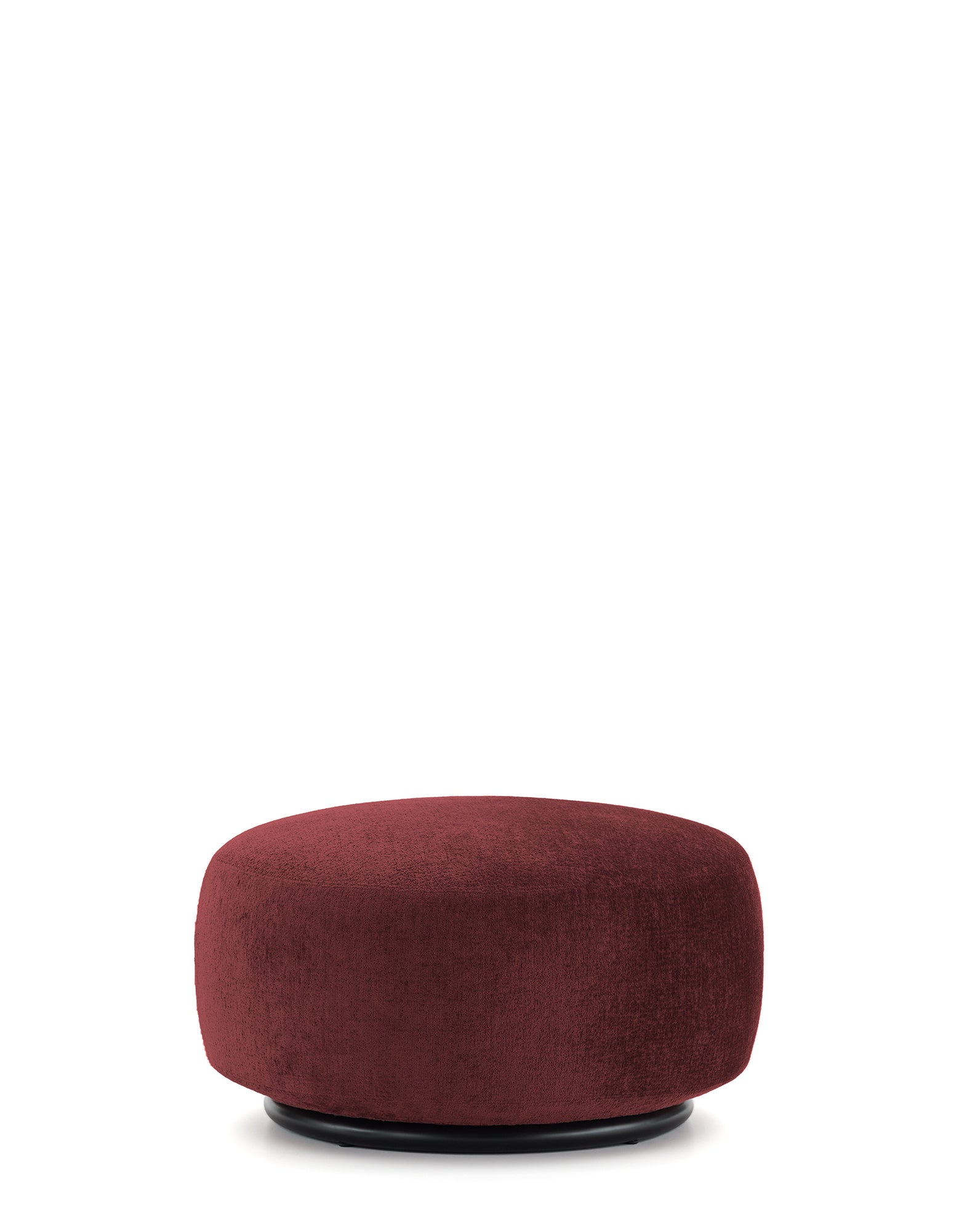 K-WAIT Pouf by Kartell #CHENILLE/BORDEAUX/