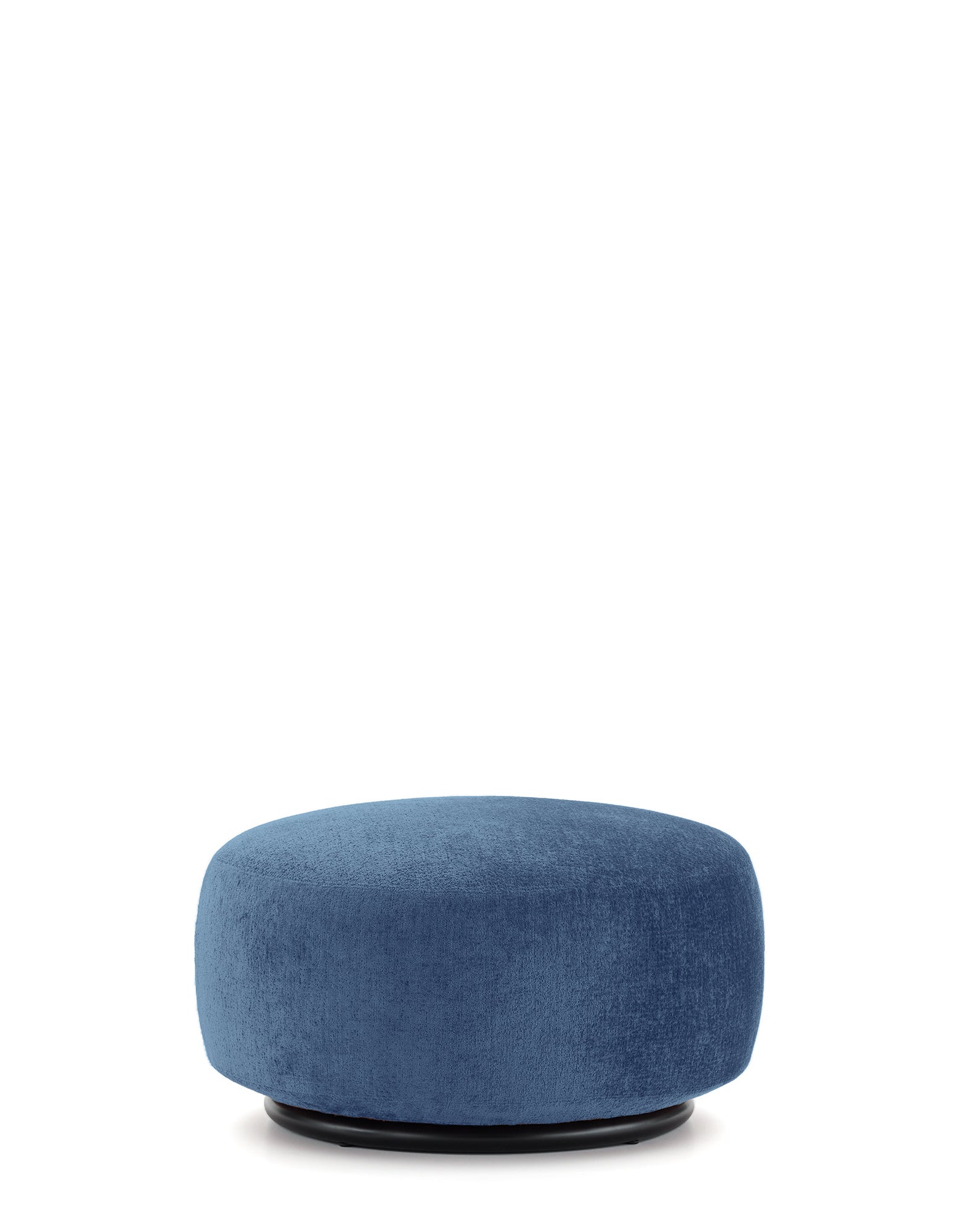 K-WAIT Pouf by Kartell #CHENILLE/LIGHT BLUE/