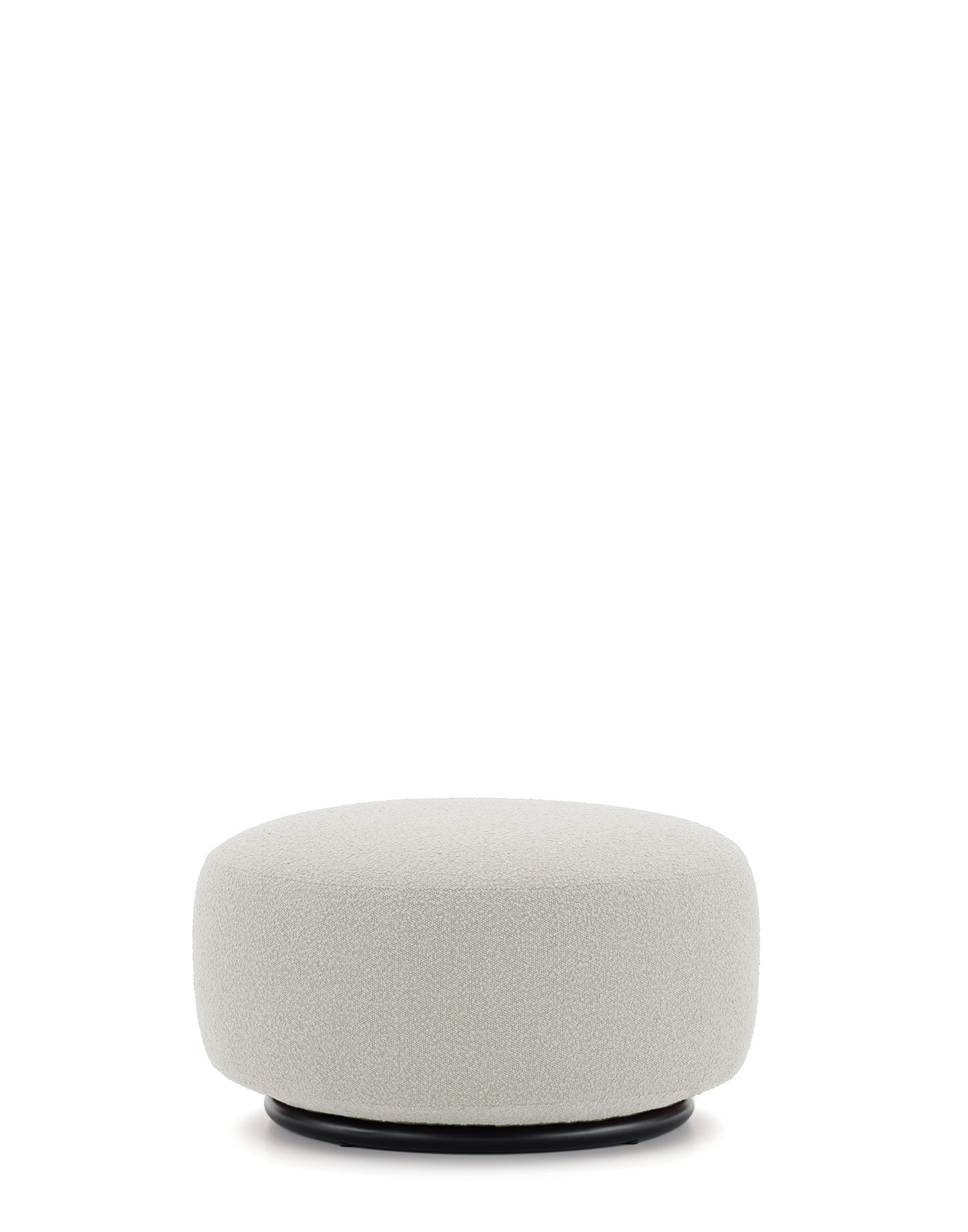 K-WAIT Pouf by Kartell #BOUCLÈ/ECRÙ/