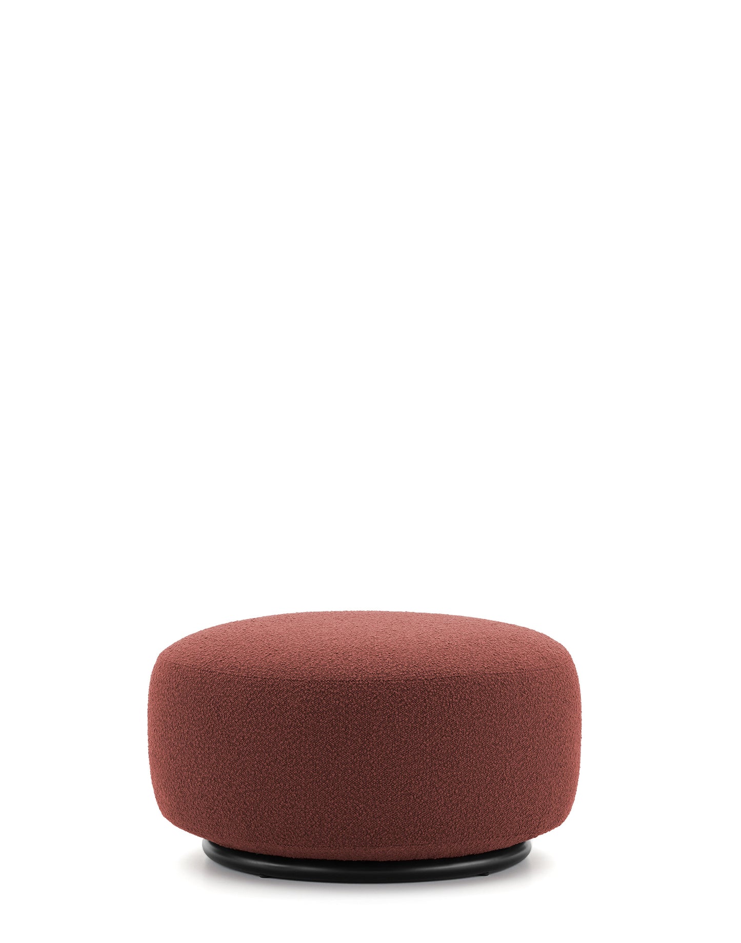 K-WAIT Pouf by Kartell #BOUCLÈ/BRICK RED/