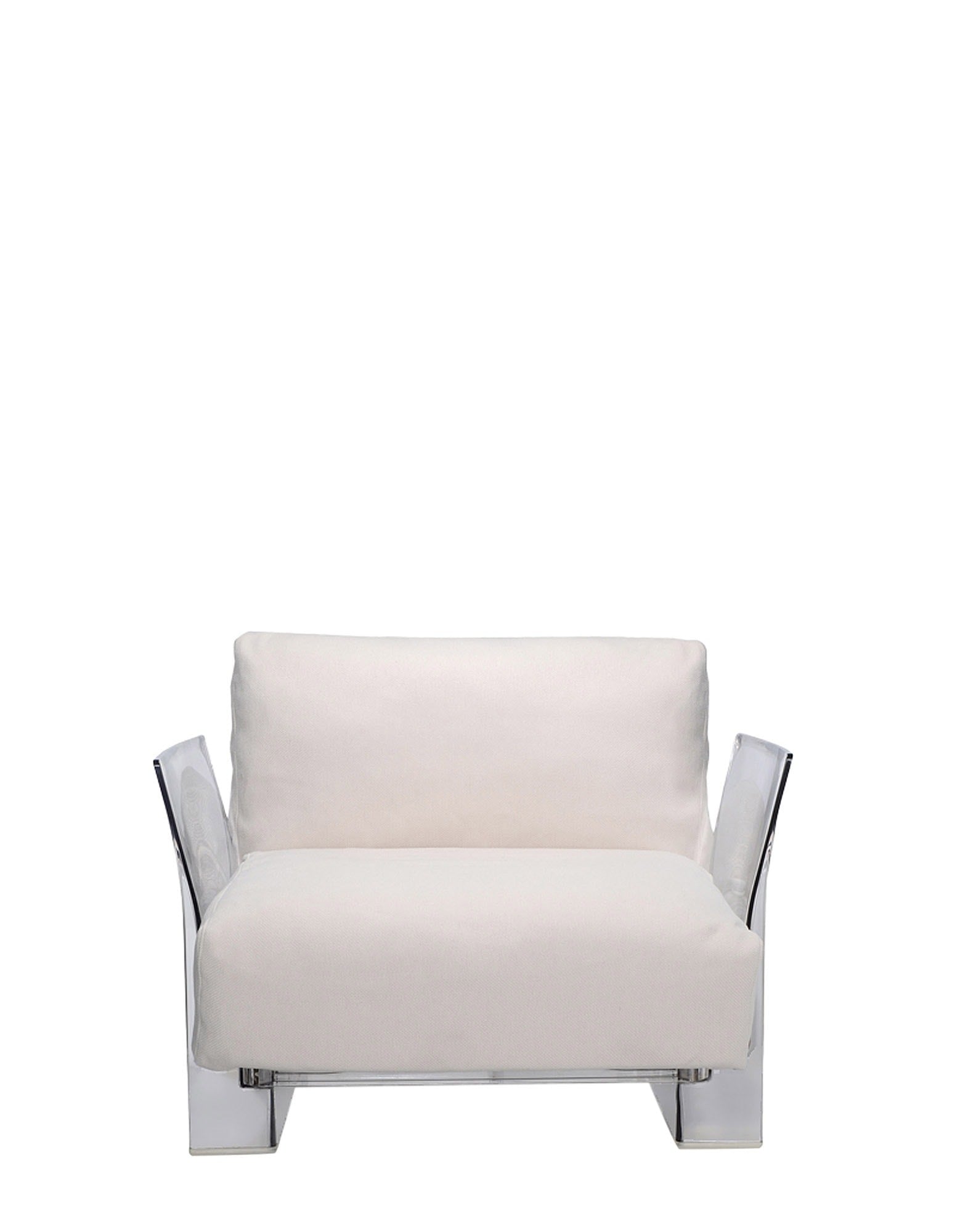 Pop Outdoor Lounge Chair by Kartell #IKON WHITE