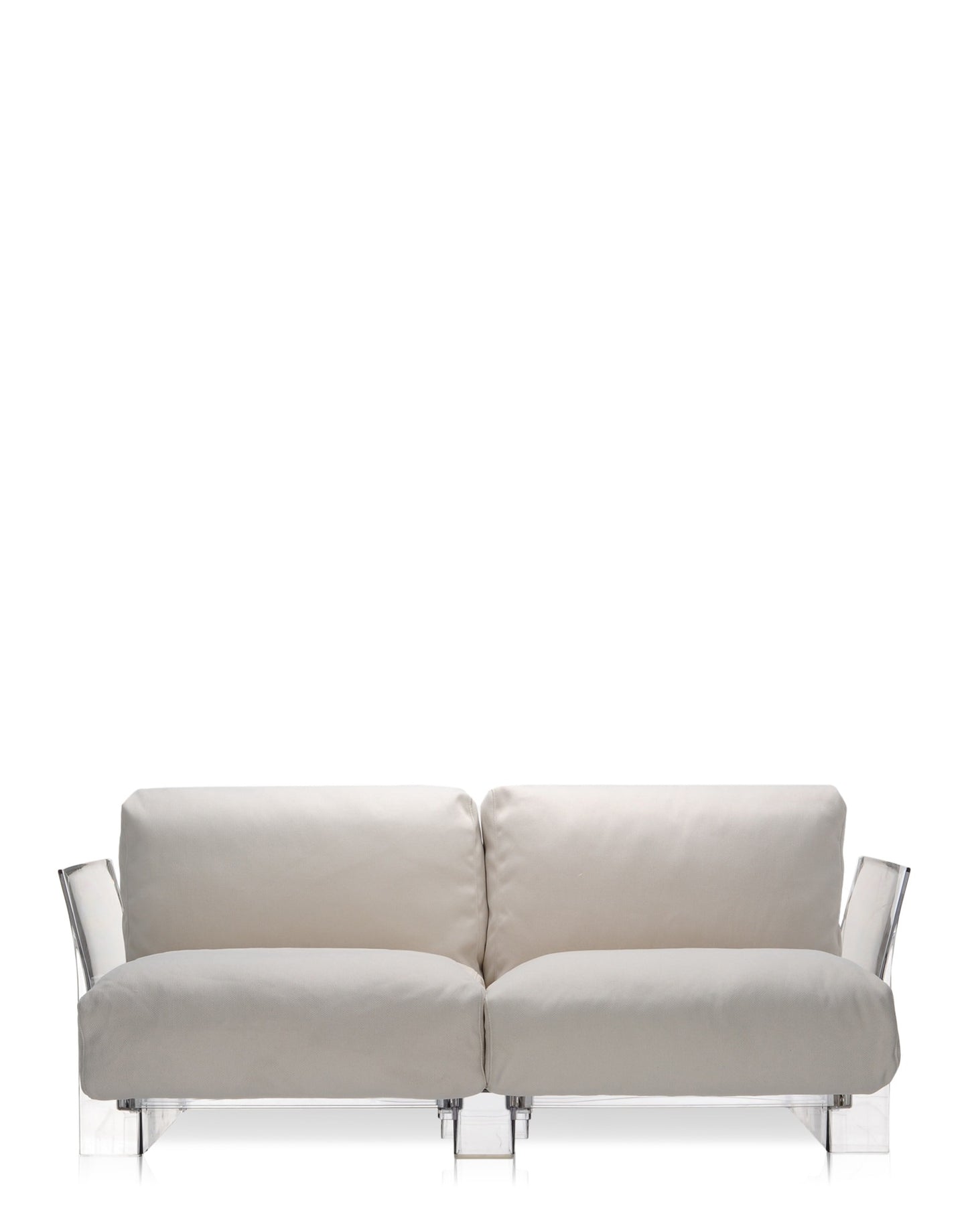 Pop Outdoor Two-Seater Sofa by Kartell #ECRU SUNBRELLA