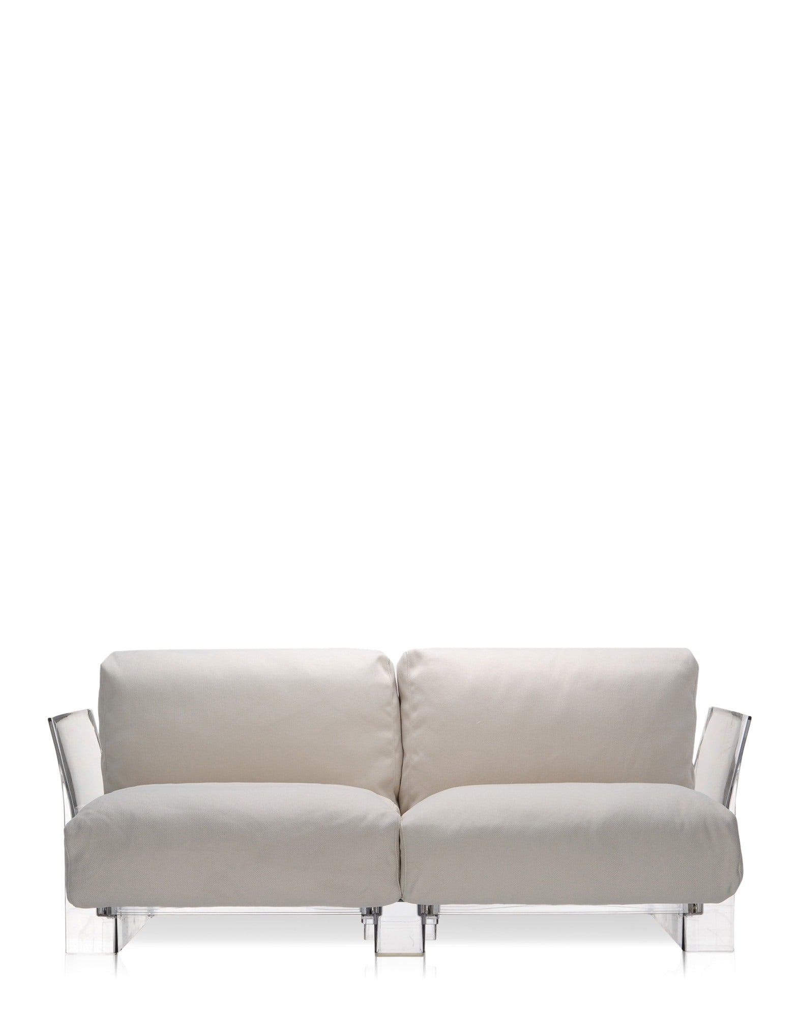 Pop Outdoor Two-Seater Sofa by Kartell #ECRU SUNBRELLA