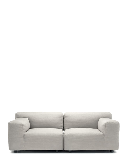 Plastics Duo Two-Seater Sofa Nilo by Kartell #WHITE