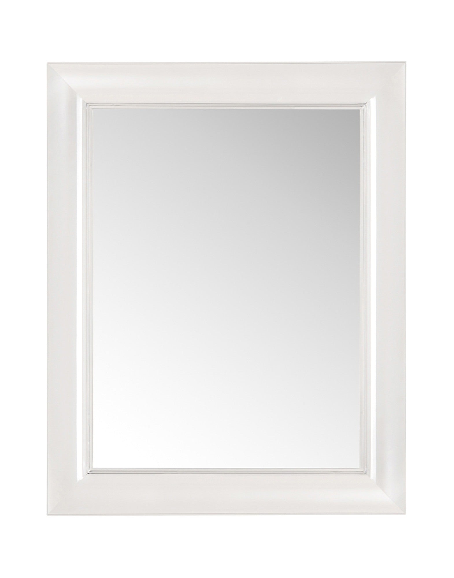 Francois Ghost Wall Mirror by Kartell #CRYSTAL/111 cm X 88 cm/