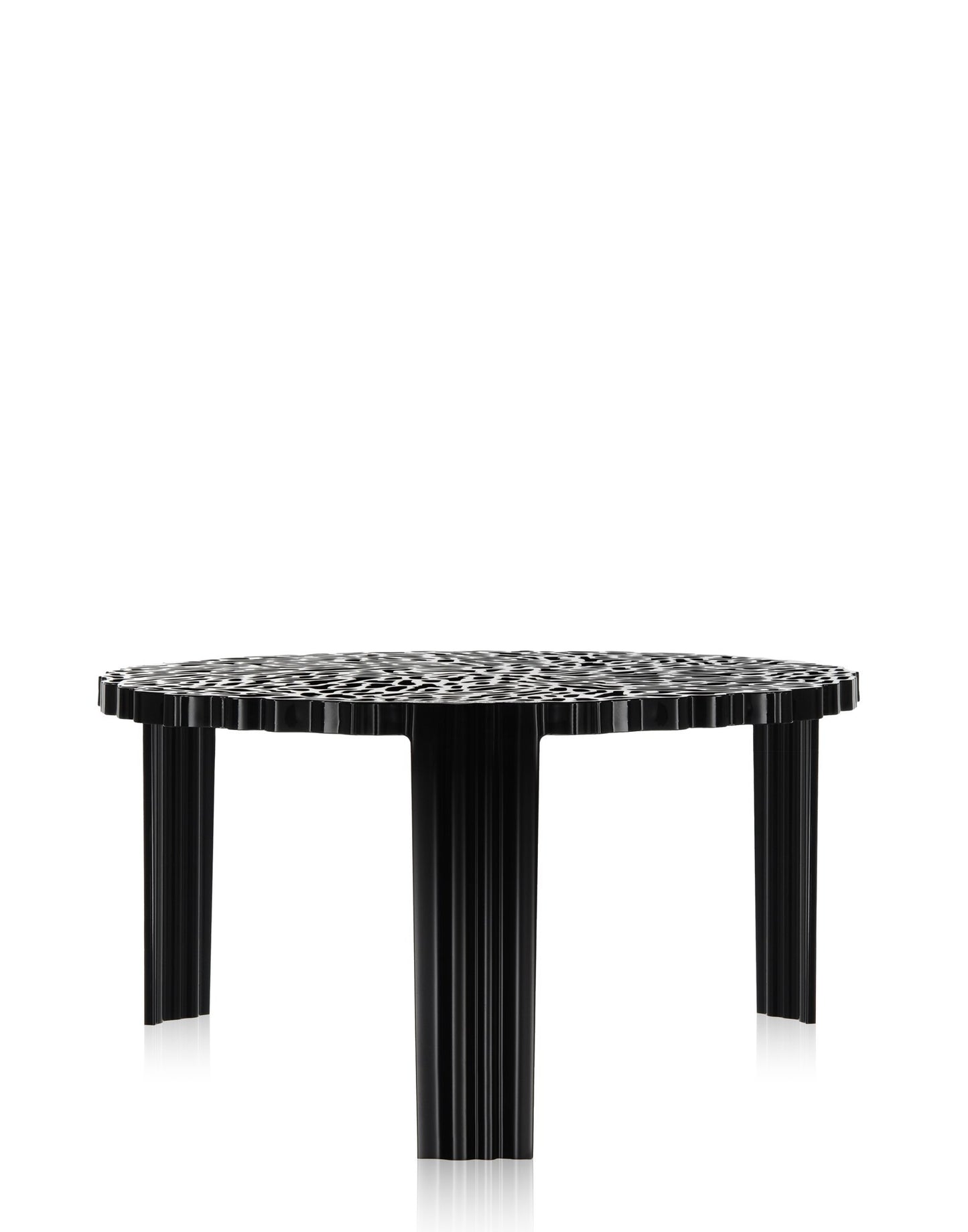 T-TABLE by Kartell #BLACK/28 cm/